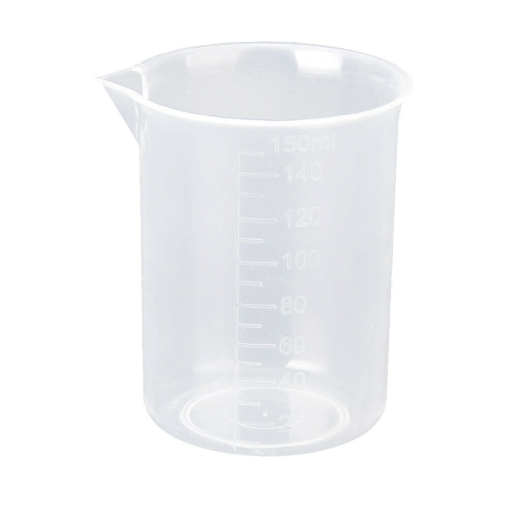 150ml Transparent Plastic Graduated Beaker