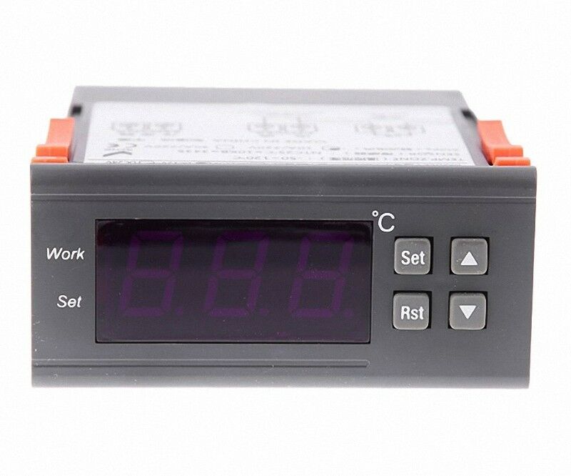 New AC 220~240V Digital Temperature Controller Thermostat Celsius