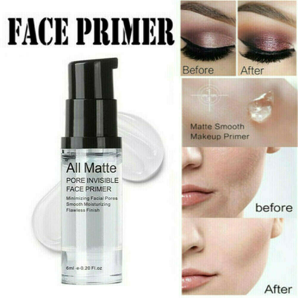 Matte Face Primer Base Liquid Natural Foundation Pores Invisible Oil-control ~