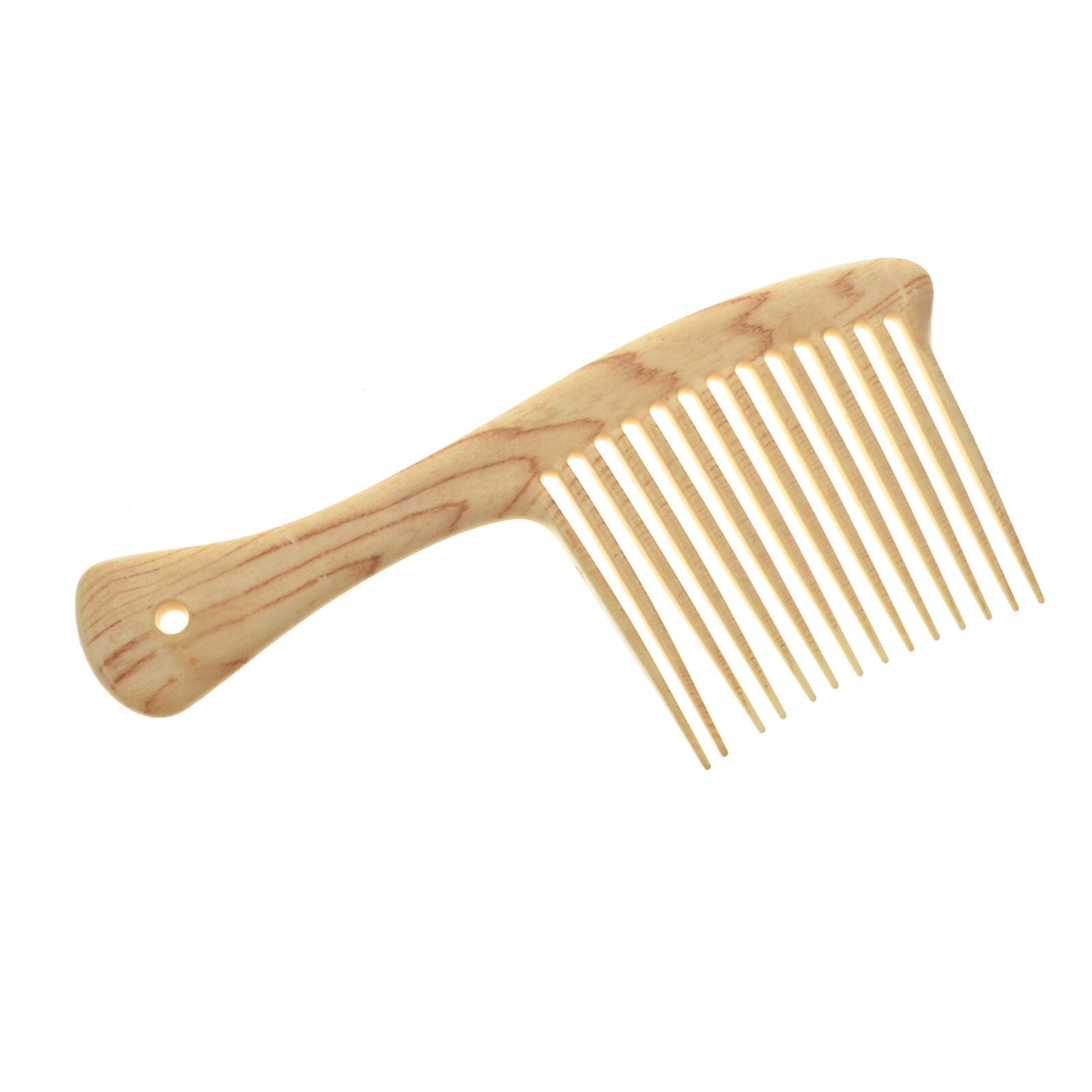 Beauty Natural Sandalwood Handmade Wide Tooth Comb Massage Comb Hair Care