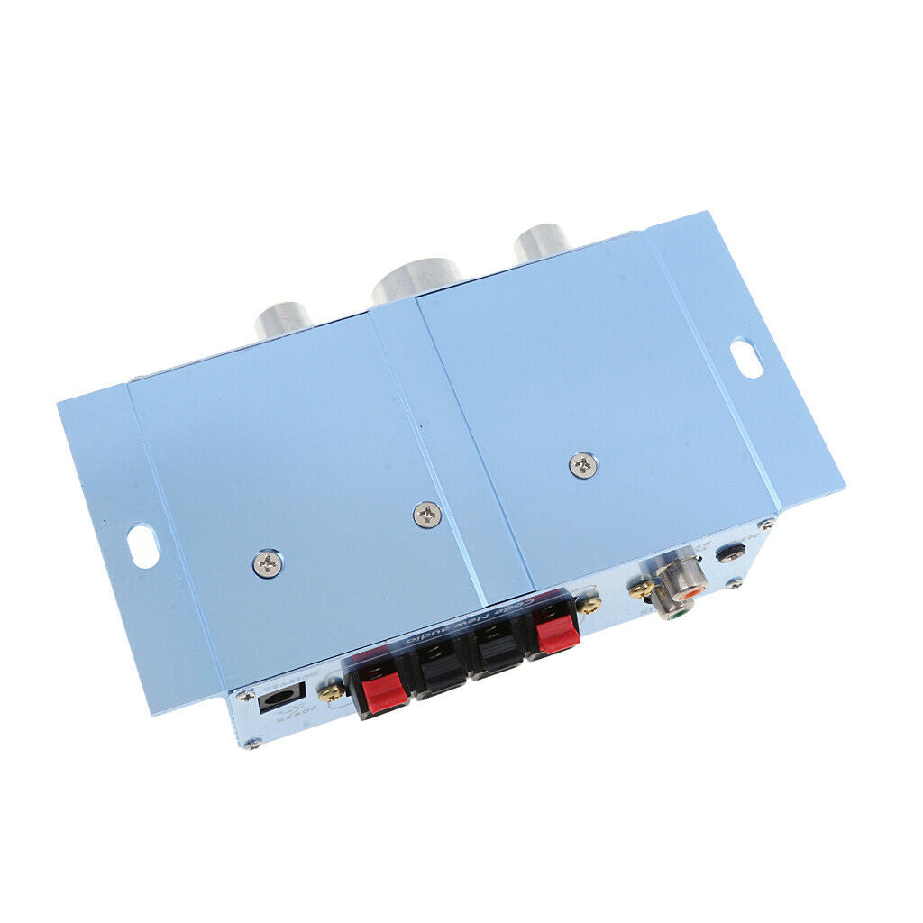Car Vehicle Dual Channel Amplifier 180W+180W Mini Hi-Fi Stereos Audio Amp