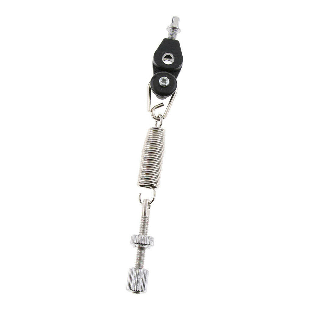 2x Bass Drum Foot Pedal Spring with D-ring Springs Tensioner for Drummer