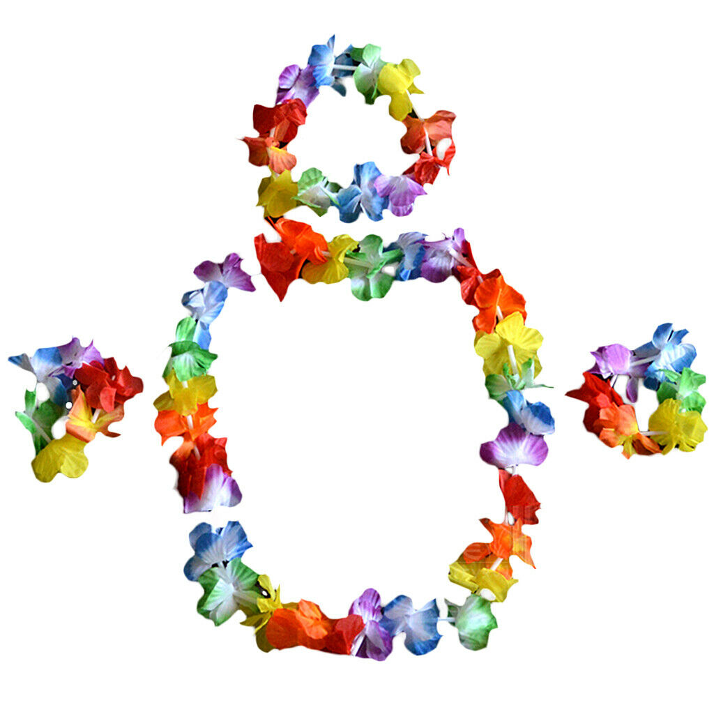 Kids Hawaiian Tropical Hula Luau Grass Ballerina Headband