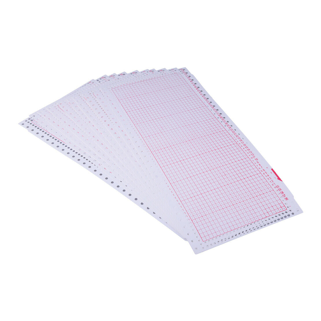 10pcs Blank Punch Card Fit for Brother Singer Knitting Machine KH864 KH868 as