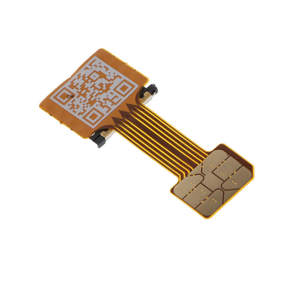 External Dual Micro SIM-Card Card Card Adapter Extender Slot Cellphone
