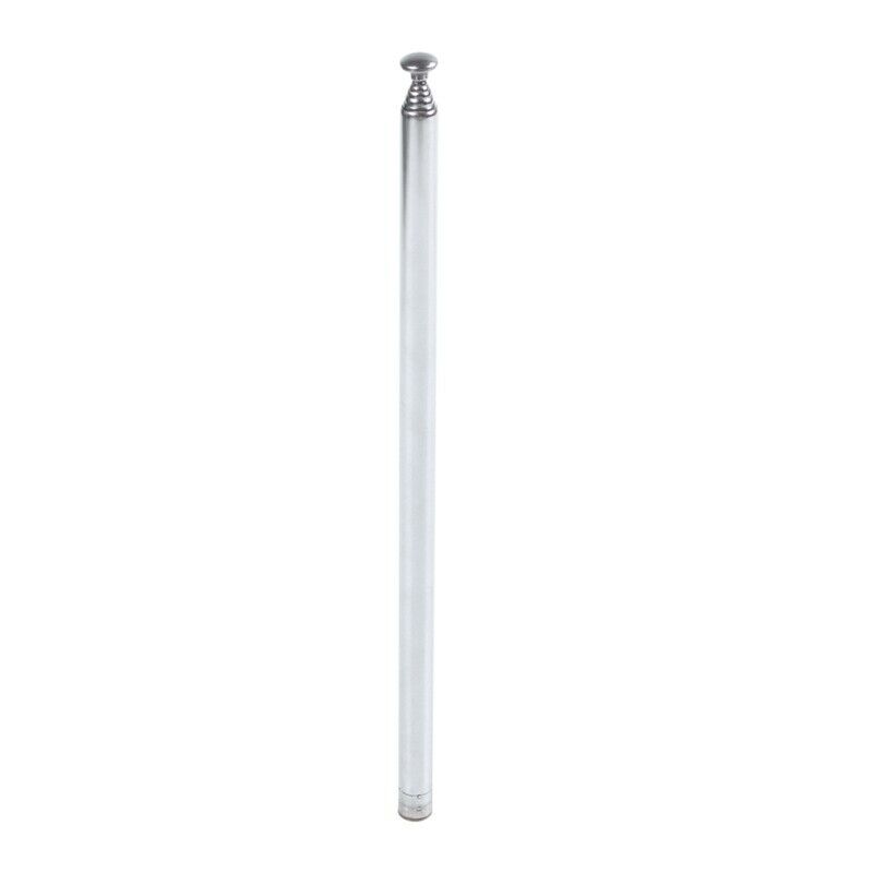 96cm Length 7 Section Telescoping Stainless Steel AM FM Radio TV Antenna S7V5V5