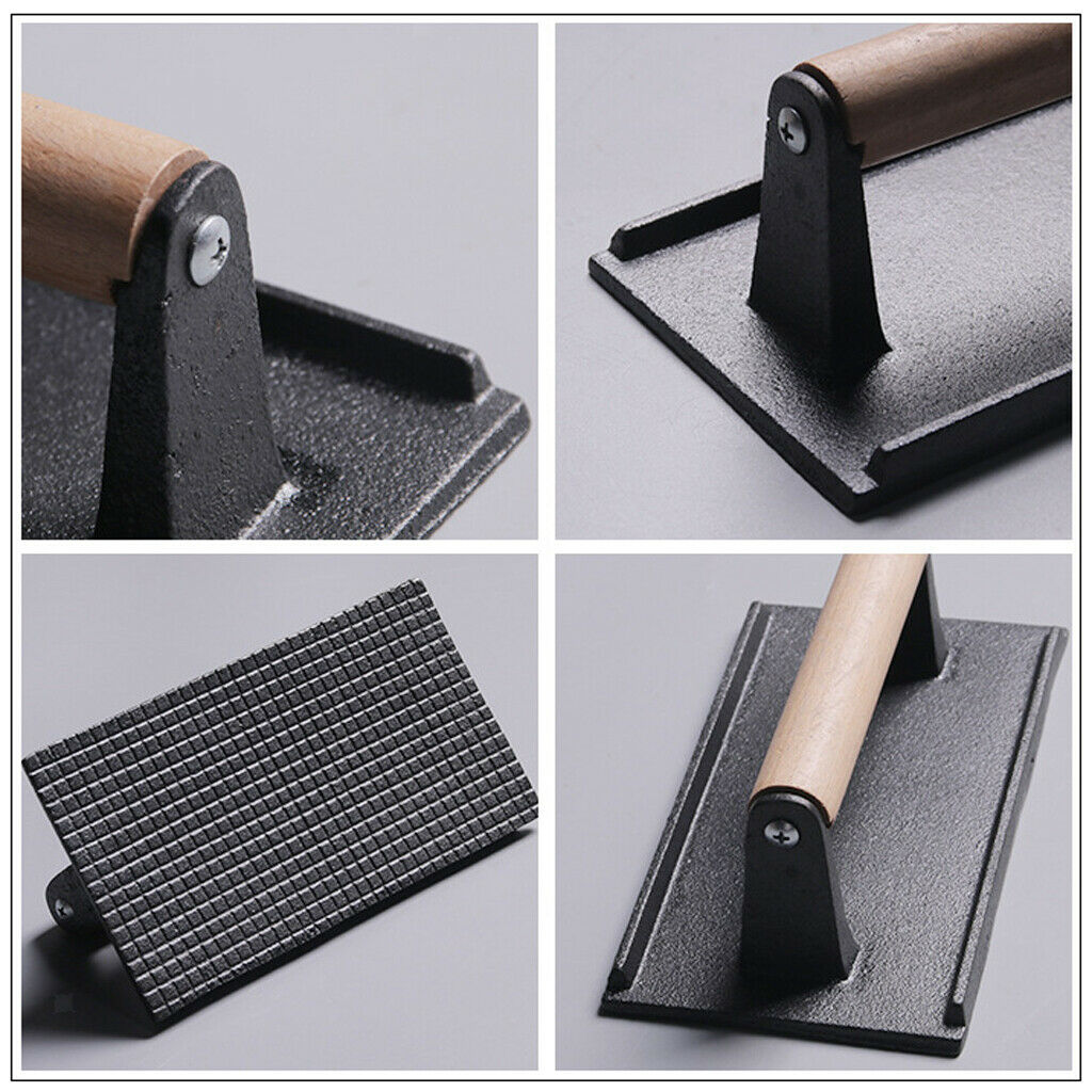 Nonstick Meat Grill Press Kitchenware Patty Maker for Pan Oven Griddle