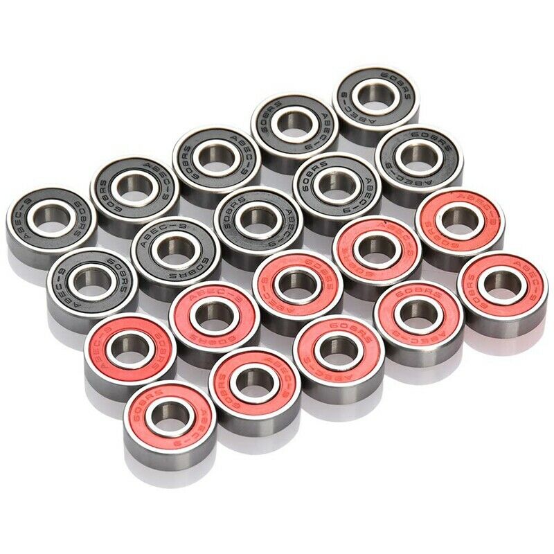 20 Pack 608RS ABEC-9 Ball Beas for Skateboards, Inline Skates, Scooters, RolC4J8