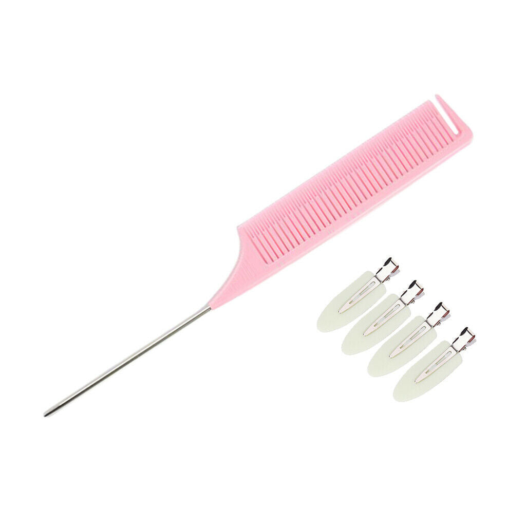 Section Weave Highlighting Foiling Hair Comb Highlight for Salon Brush