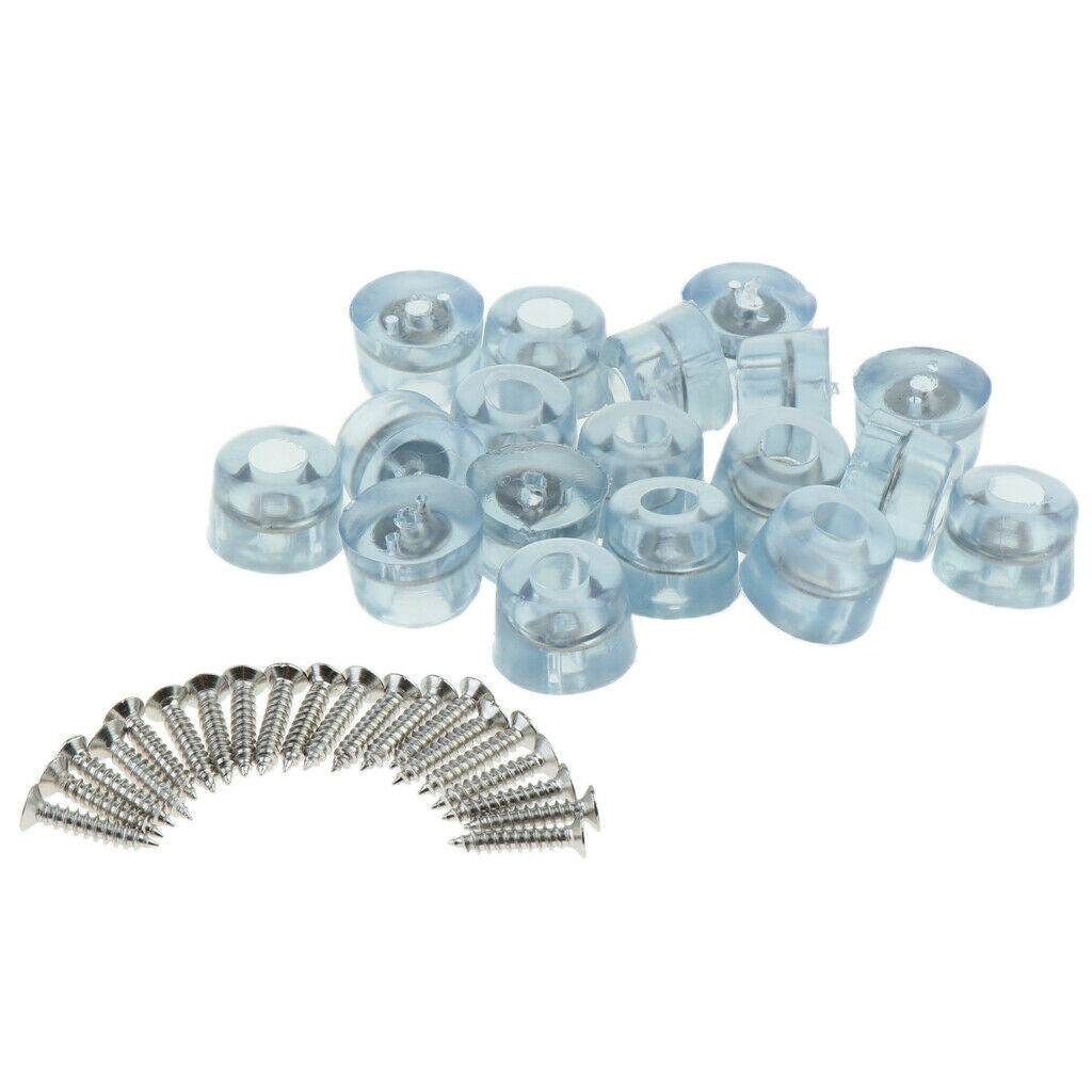 18pcs Furniture Glide Feet Slider Pad Table Chair Leg Riser Floor Protection