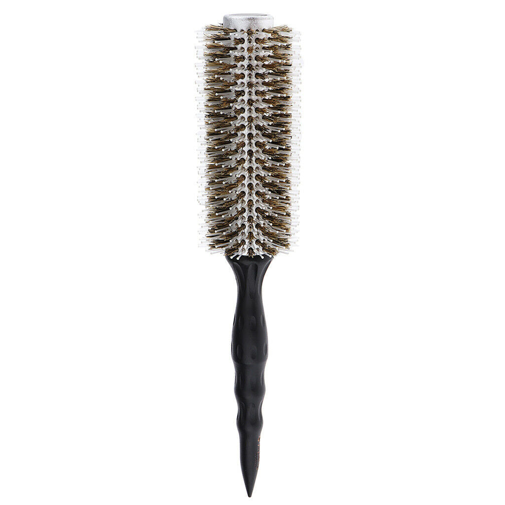 Bristle Round Styling Hair Brush Hair Blow Dryer & Curling Roll Hairbrush L