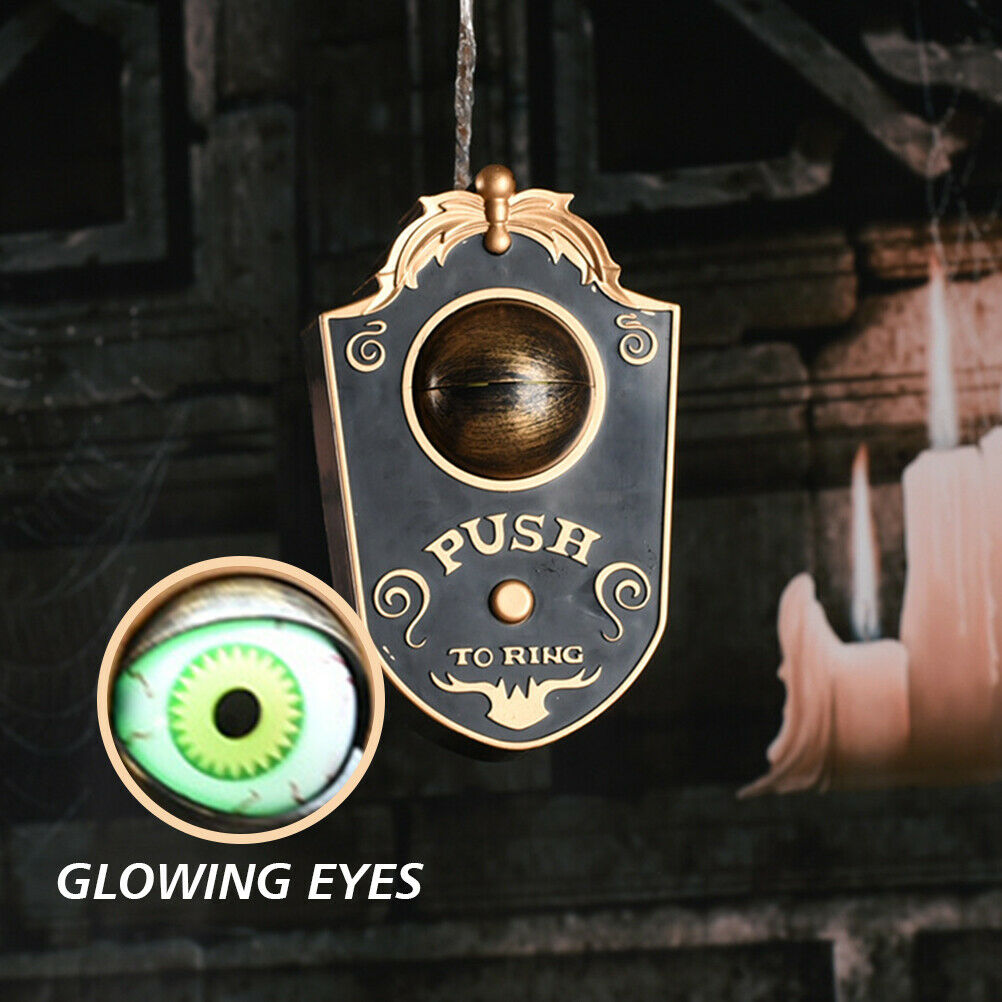 Creative Halloween Doorbell Decoration One-eyed Magical Funny Eyeball Doorbell