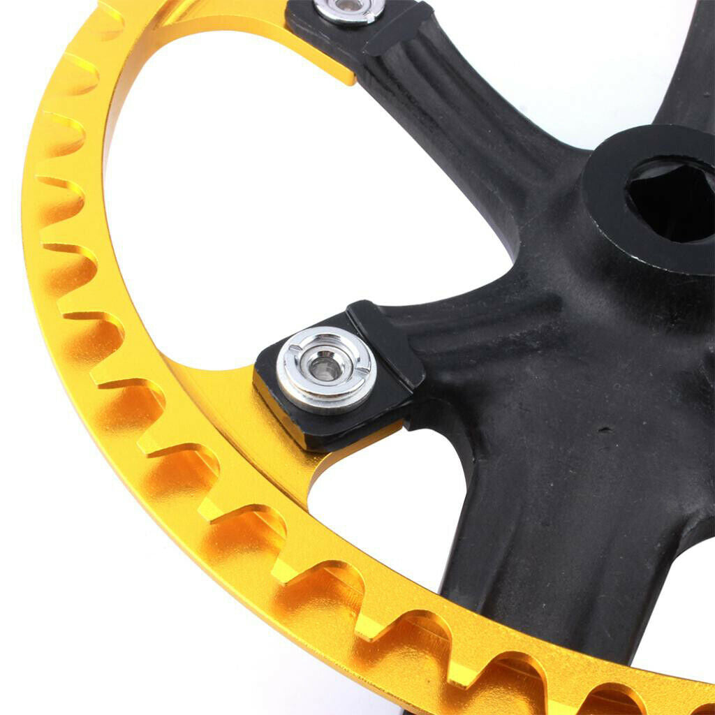 10x Bike Chainwheel Screw Chainring Washer Gasket Spacers Component 2mm