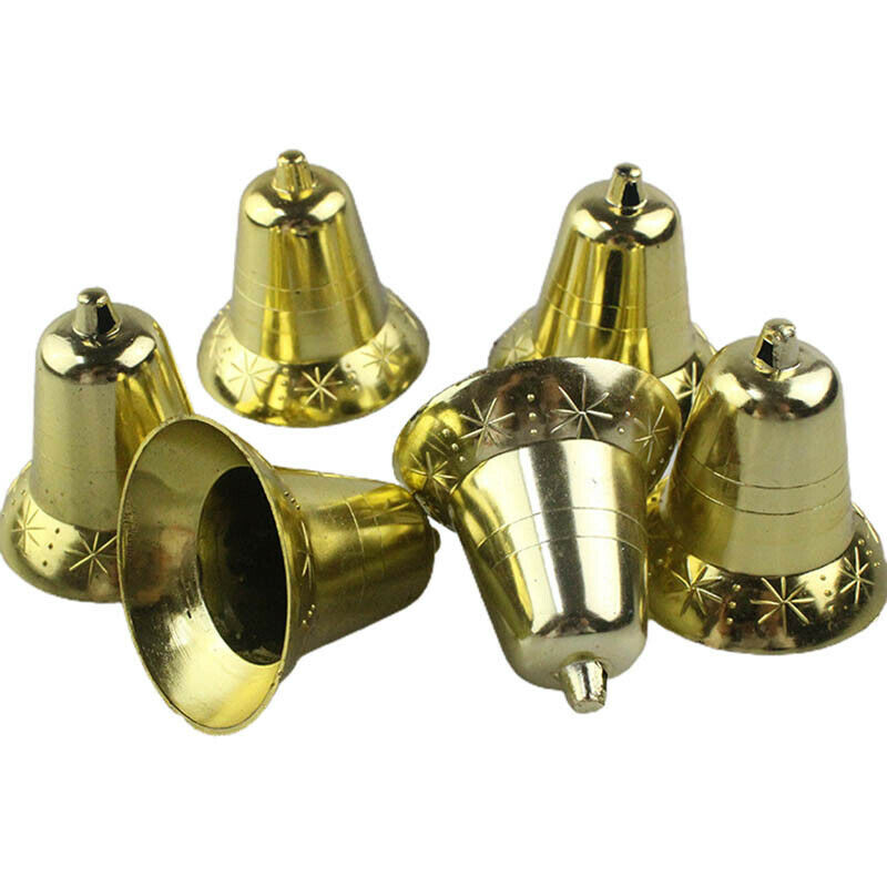 3cm Mini Jingle Bells Wedding Christmas Hanging Decor DIY Crafts Accessor.l8