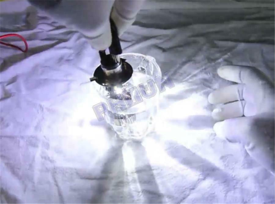 6000K White Light H4 LED Bulb 30W Hi/Lo Beam All-in-one For Motorcycle Headlamp