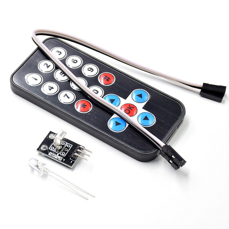 1Set Infrared Remote Control Module Wireless IR Receiver Module DIY Kit HX1838
