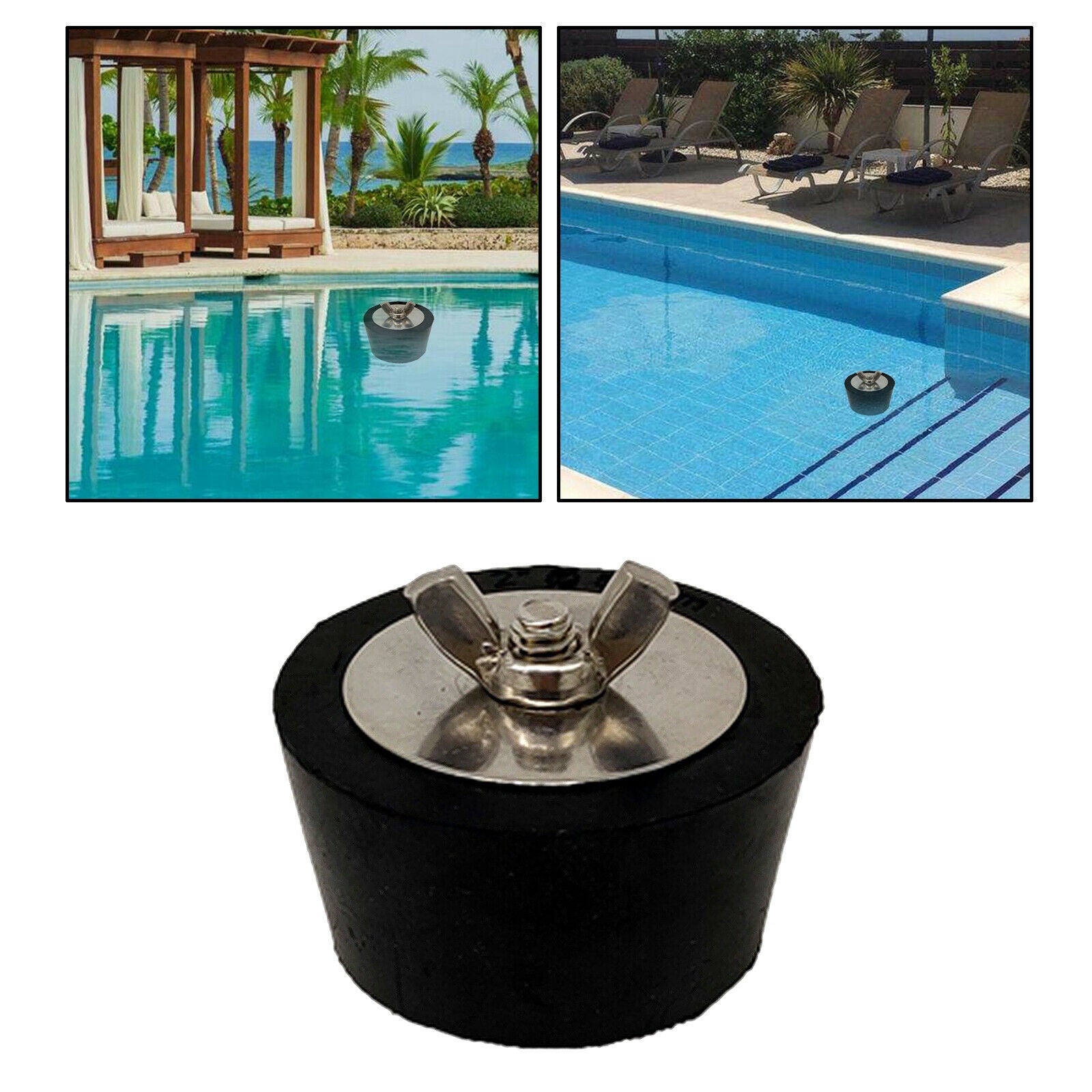 Rubber Plug Swimming Pool Winter Protective Equipment, 5.5x4.4x2.7cm