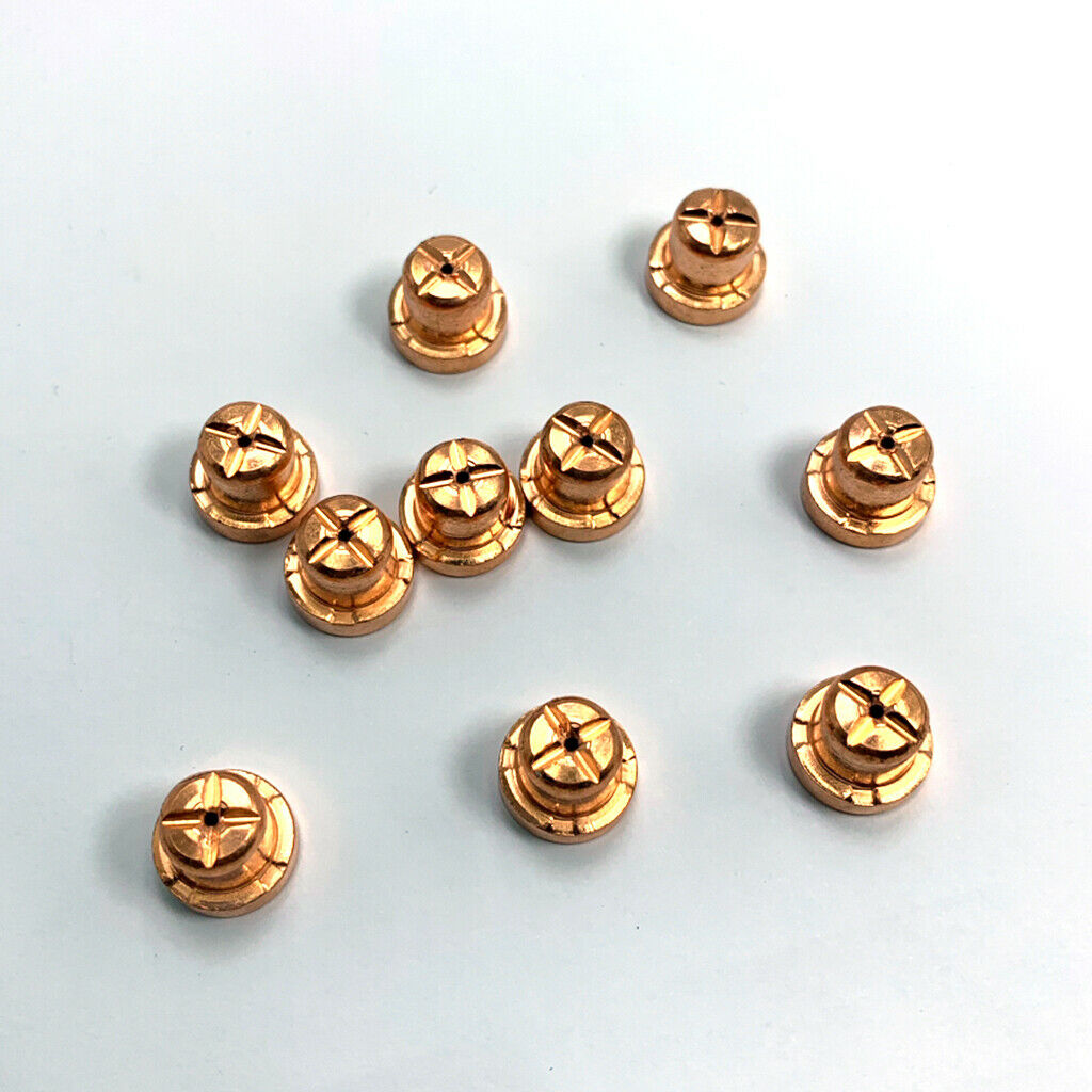 10 lot Air Plasma Cutting Torch Cutter Parts JG 50 Torch Kit JG-50 Nozzle,
