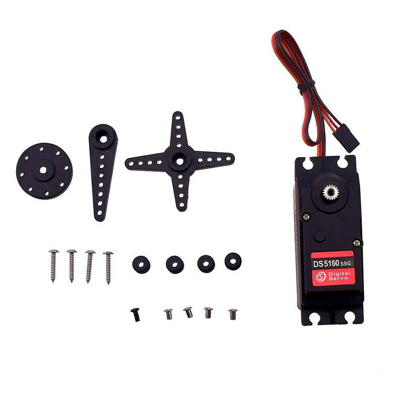 1Piece DS5160 SSG 60Kg 8.4V High Voltage Waterproof Digital Servo for 1:5 RC CF9