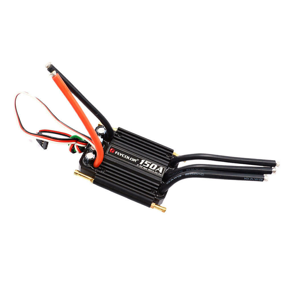 FlyMonster 150A Waterproof Brushless ESC with SBEC RC Boat Motor