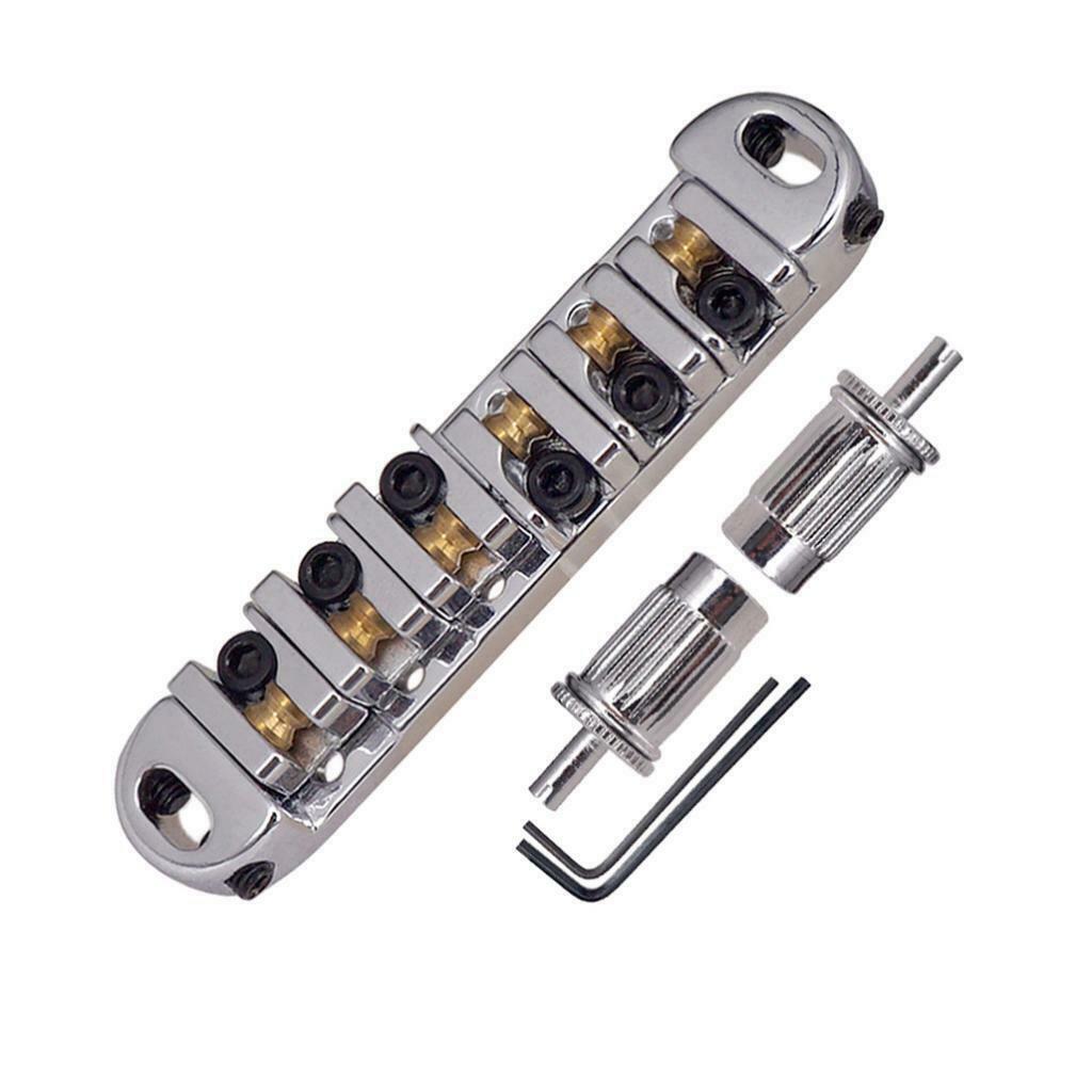 Roll Saddle Lock Bridge with Key for   Guitar Replacement Part
