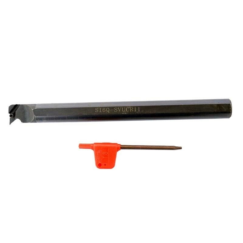 S16Q-SVUCR11 (16×180mm)Lathe Internal Turning Tool Holder Boring Bar For VBMT11
