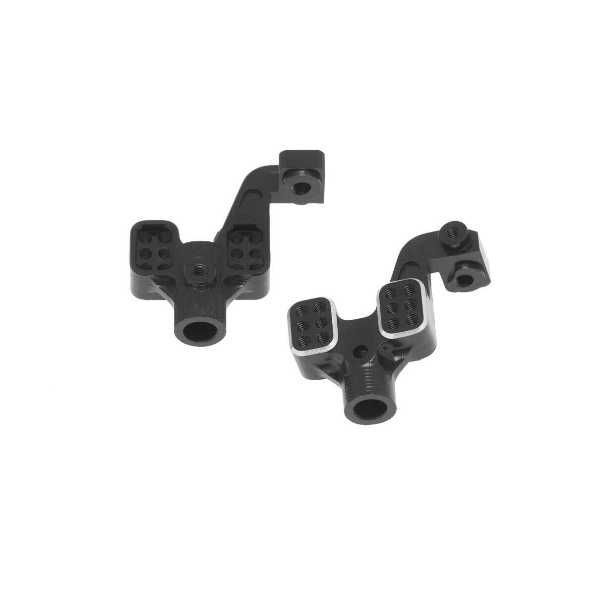 For Racing Axial SCX24 Aluminum Front & Rear Adjustable Shock Towers Black 1 Kit
