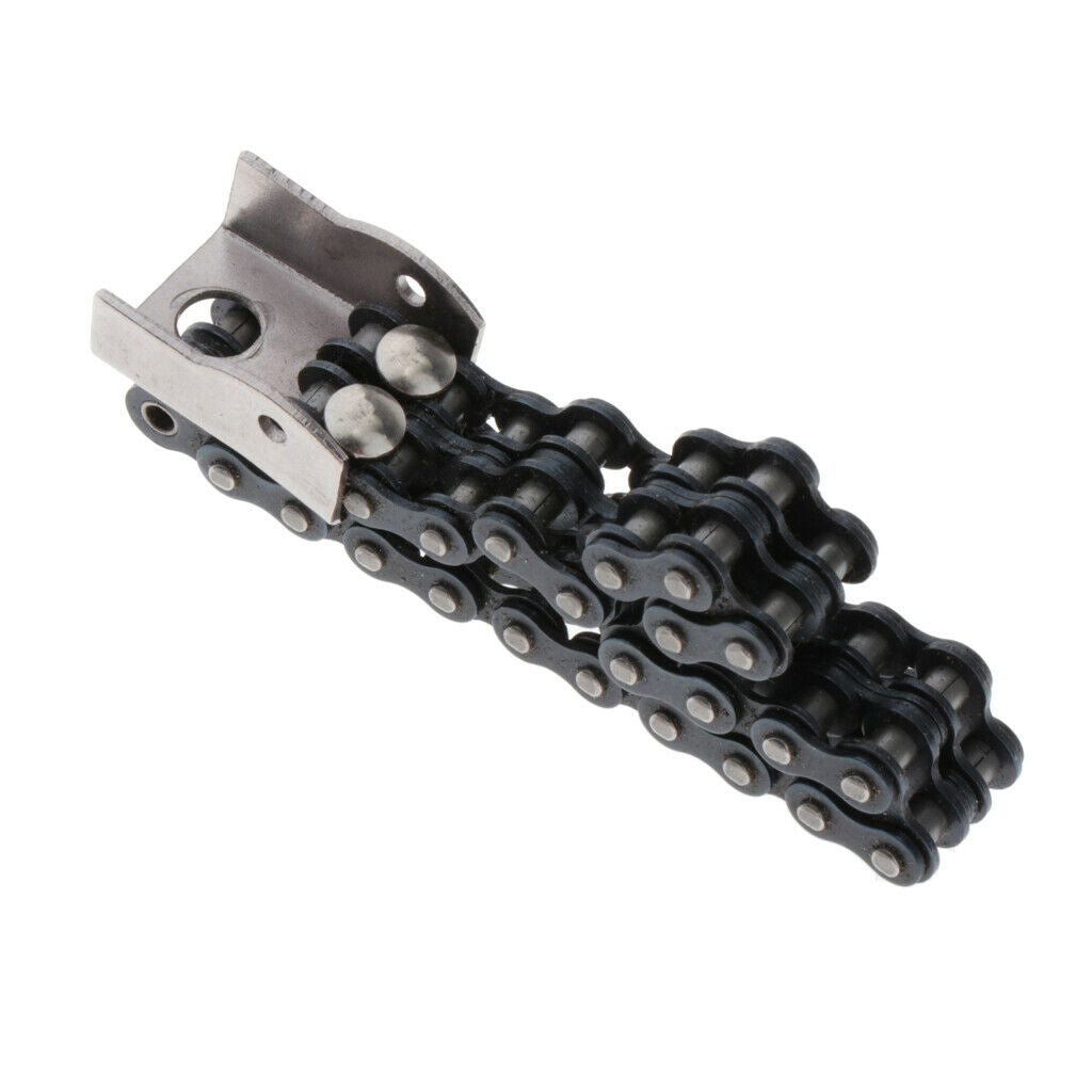 2Pieces Drum Pedal Chain Beater Linkage Connecting Chain Drum Parts Steel