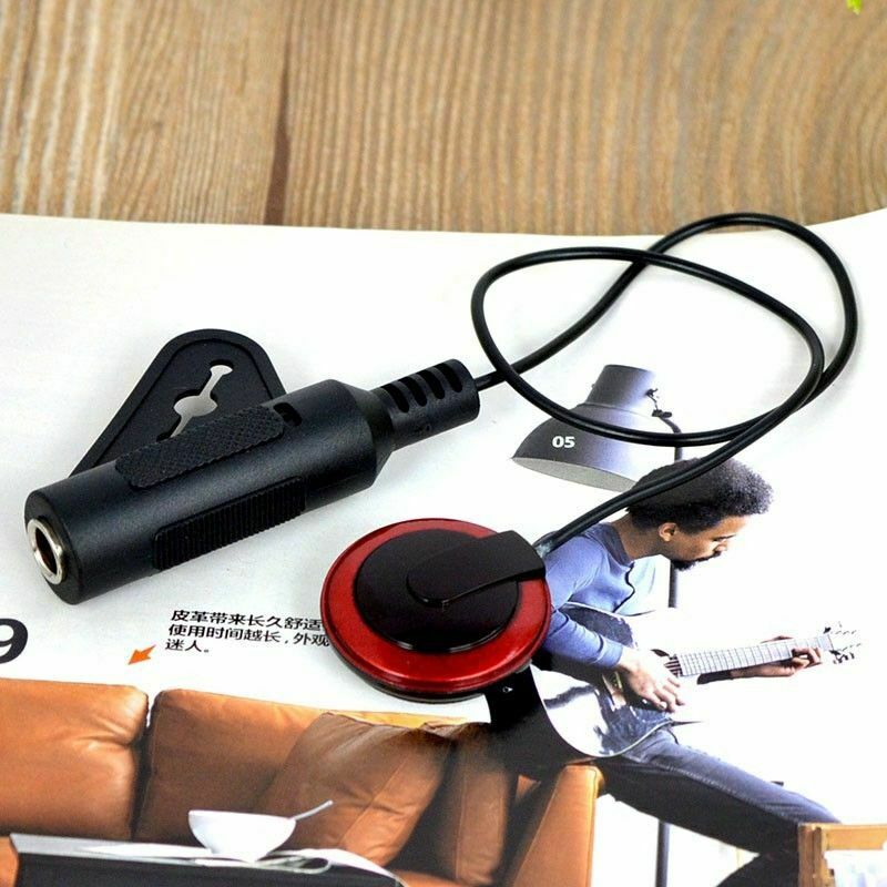 Acoustic Piezo Contact Microphone Pickup For Guitar Ukulele Violin Mandolin