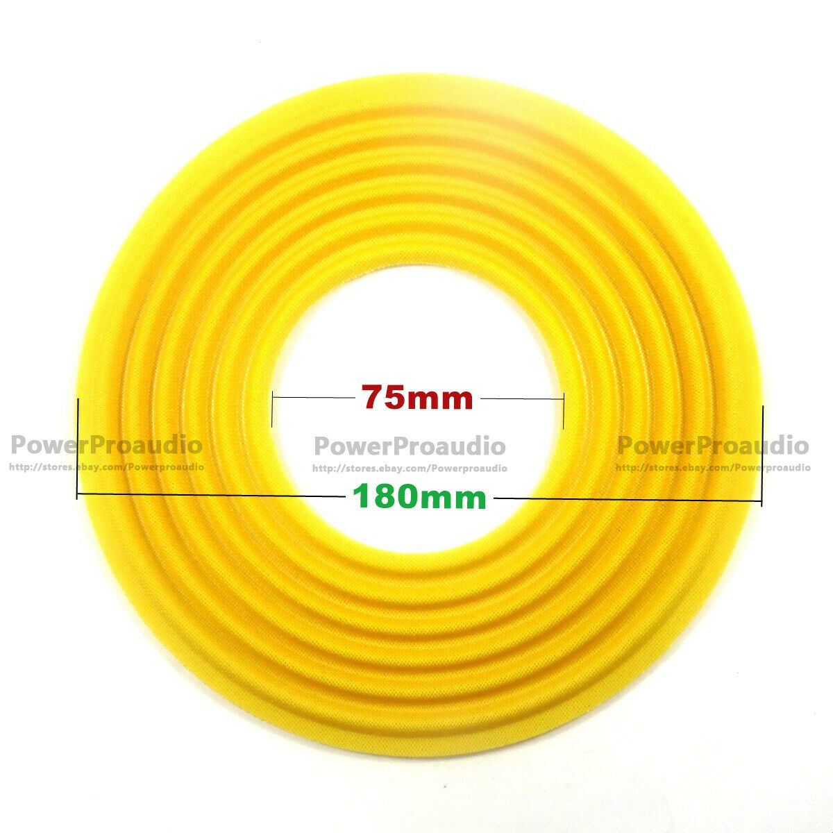 1pcs  Spider 180-75mm For  Woofer Loudspeaker