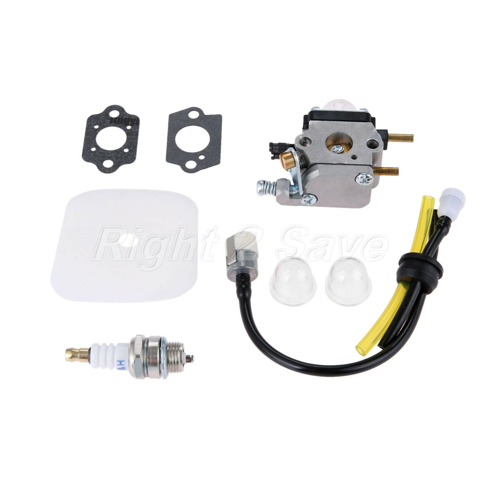 Lawnmower Carburetor Carb Parts Kit For Mantis Tiller 7222 7225 7230 7234 7924