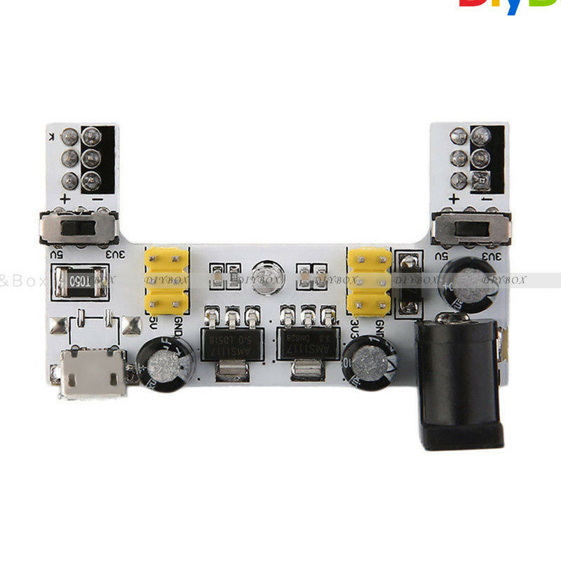 New Popular Breadboard Power Supply Module For Arduino Bread Board MB102 DC7-12V