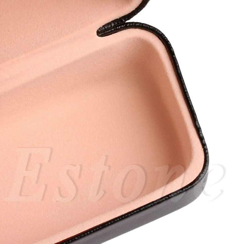 Eye Glasses Sunglasses Hard Case Portable Holder Protector Box Clamp Shell