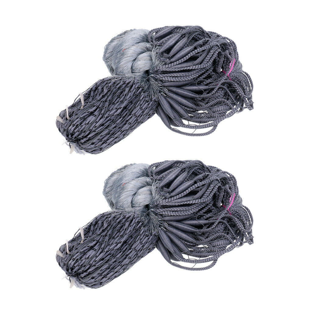 2x Nylon Fishing Gill Net   Gillnet for Fishermen Sticky Net Fishing Trap