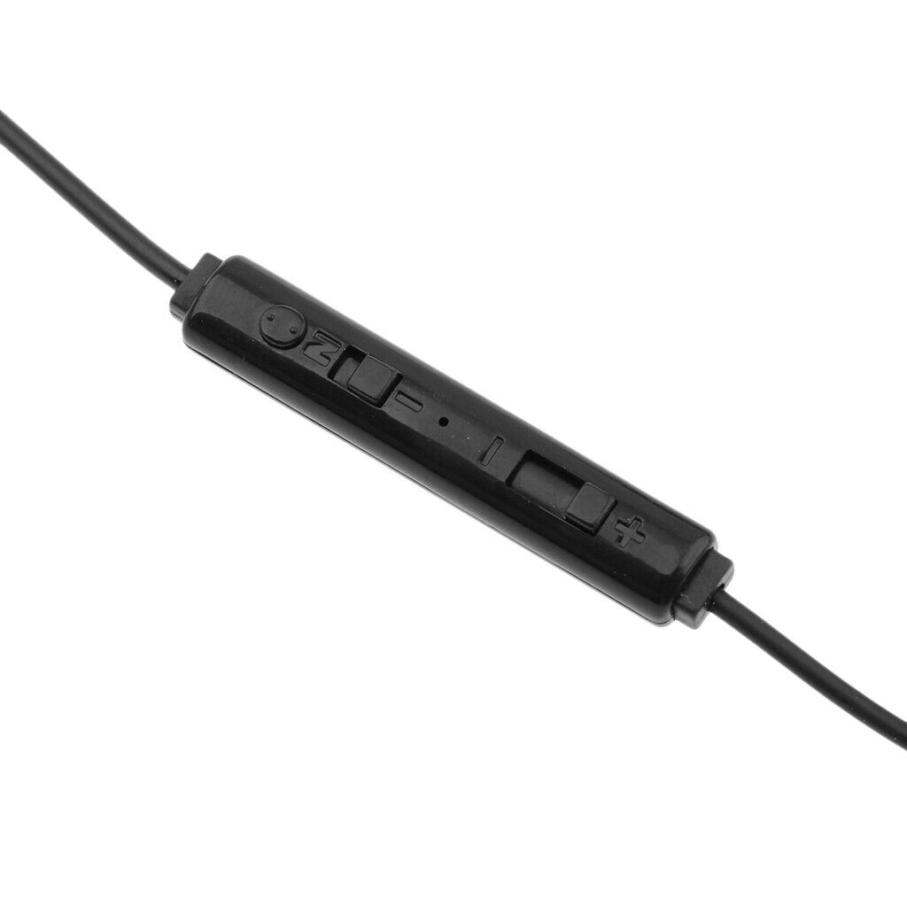 Anti-Radiation Mono Earphones 3.5mm Stereo Acoustic Tube Earpiece Earbuds