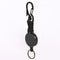 60cm Retractable Recoil Anti Lost Ski Pass ID Card Holder Wire Rope Keychain