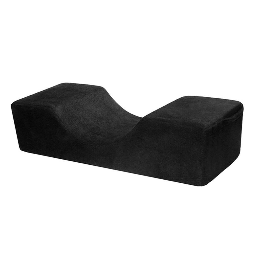 2x Eyelash Extension Pillow Momory Foam Beauty Salon Pillow 50x20x13cm