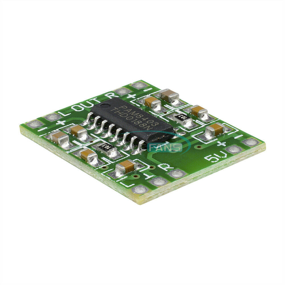 10PCS Digital Amplifier Board Class D 2*3W USB Power Mini PAM8403 Audio Module
