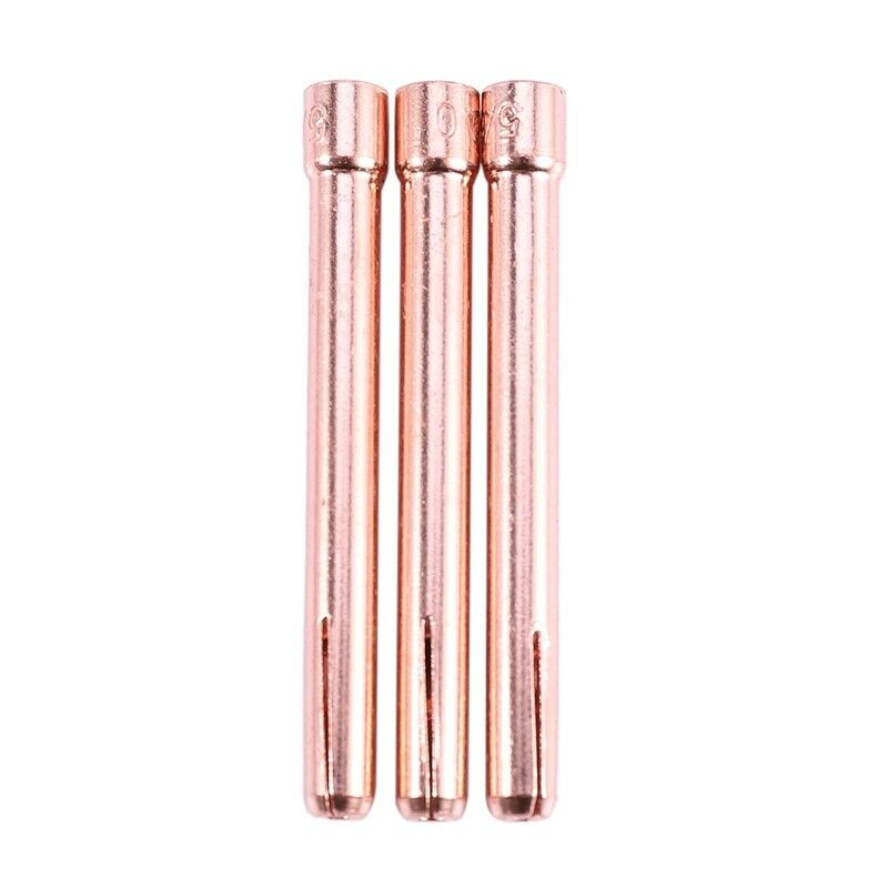 17Pcs Welders Welding Torch Tig Cup Collet Body Nozzle Kit Tungsten Electrode B8
