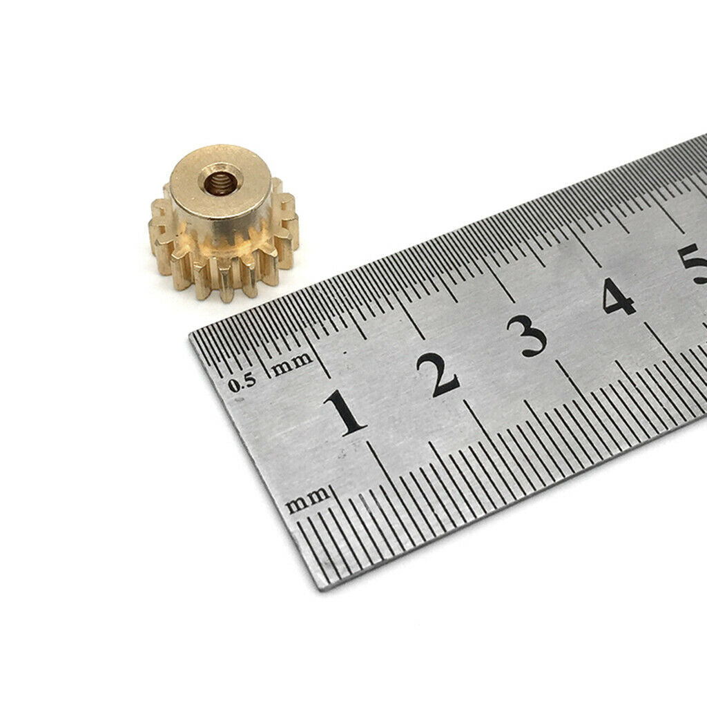 3.175mm Shaft 17T Motor Gear Pinion for WLtoys 12423 1:12 RC Car Buggy Accs