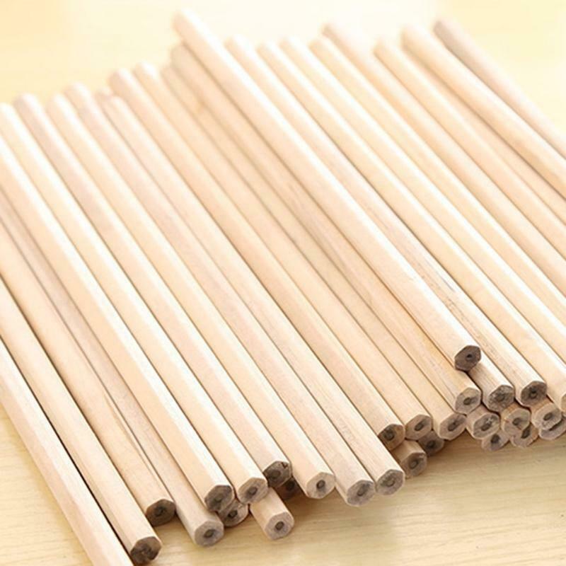 15 Pcs/Set Eco-friendly Natural Wooden HB Pencils Writing Art Pencil Stationery