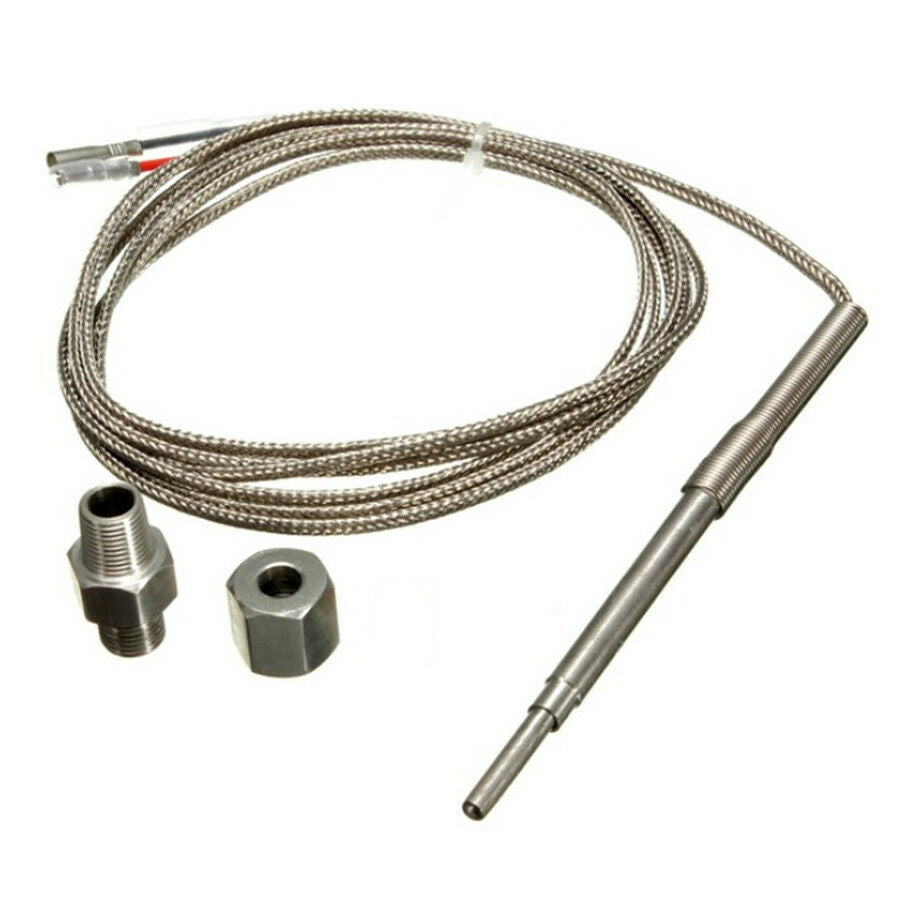 1/8 NPT 77'' Cable 4mm Probe Exhaust Gas Temperature Sensor Fast Response Time