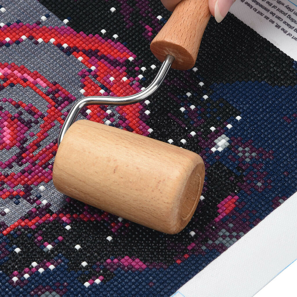5D Diamond Painting Tool Set Wooden Roller for Rhinestone Embroidery Crafts