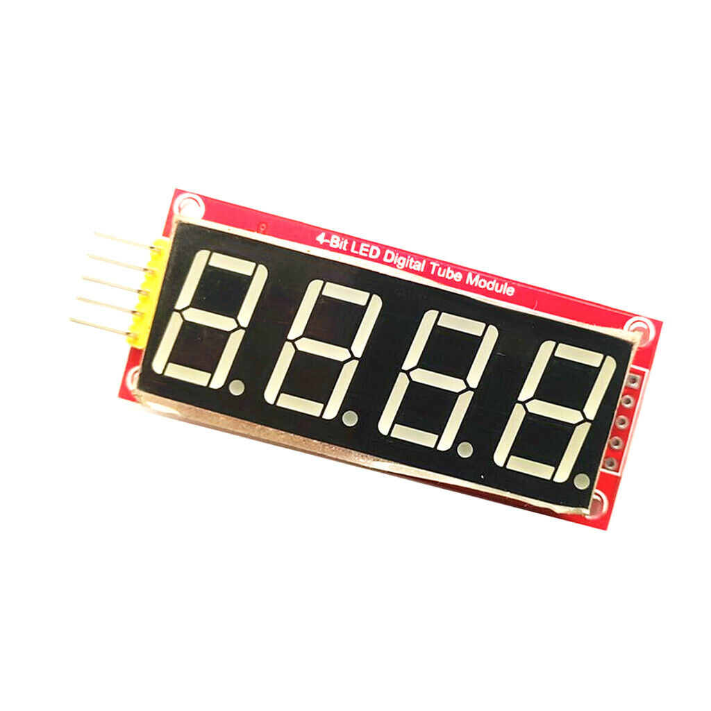 0.56" 4 Bits Digital Tube LED Display Module Circuit Board For    DIY