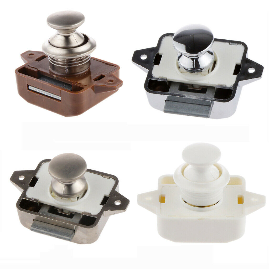 20 Door Retro Door Hinge + Security Lock For Drawer Cabinet