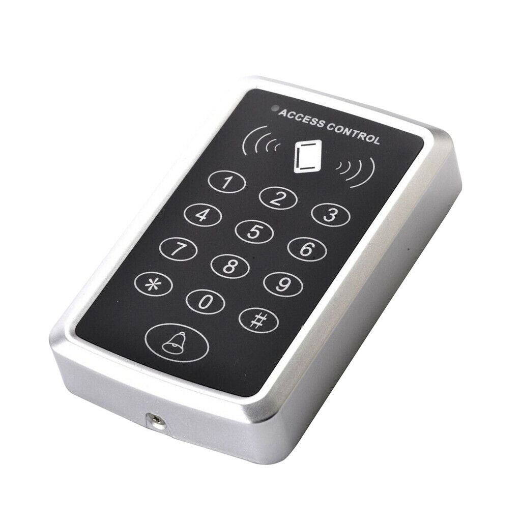 DC 12V Keypad Security Entry Door Reader EM Card Access Control 10 Keyfobs