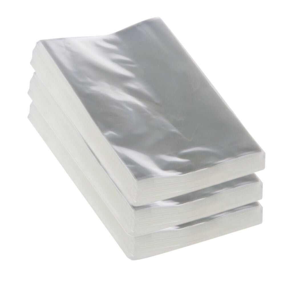 Pack of 300 Flat Cellophane Bags with Adhesive Closure - 2.4 x 3.9 inches