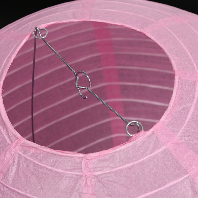 1 x Chinese Japanese Paper Lantern Lampshade for Party Wedding, 40cm(16") PinkM2