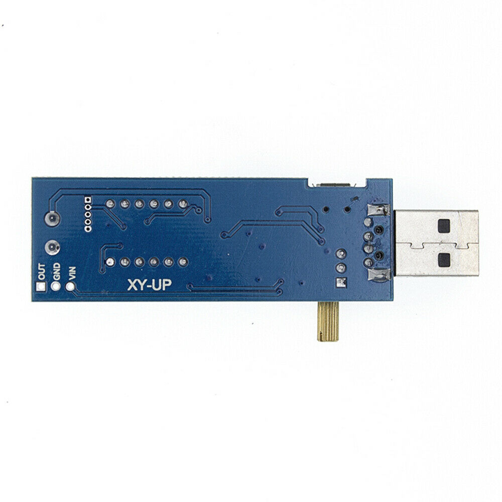 5V to 3.3V/12V Adjustable Out DC 1.2V-24V USB Step UP / Down Power Supply Module