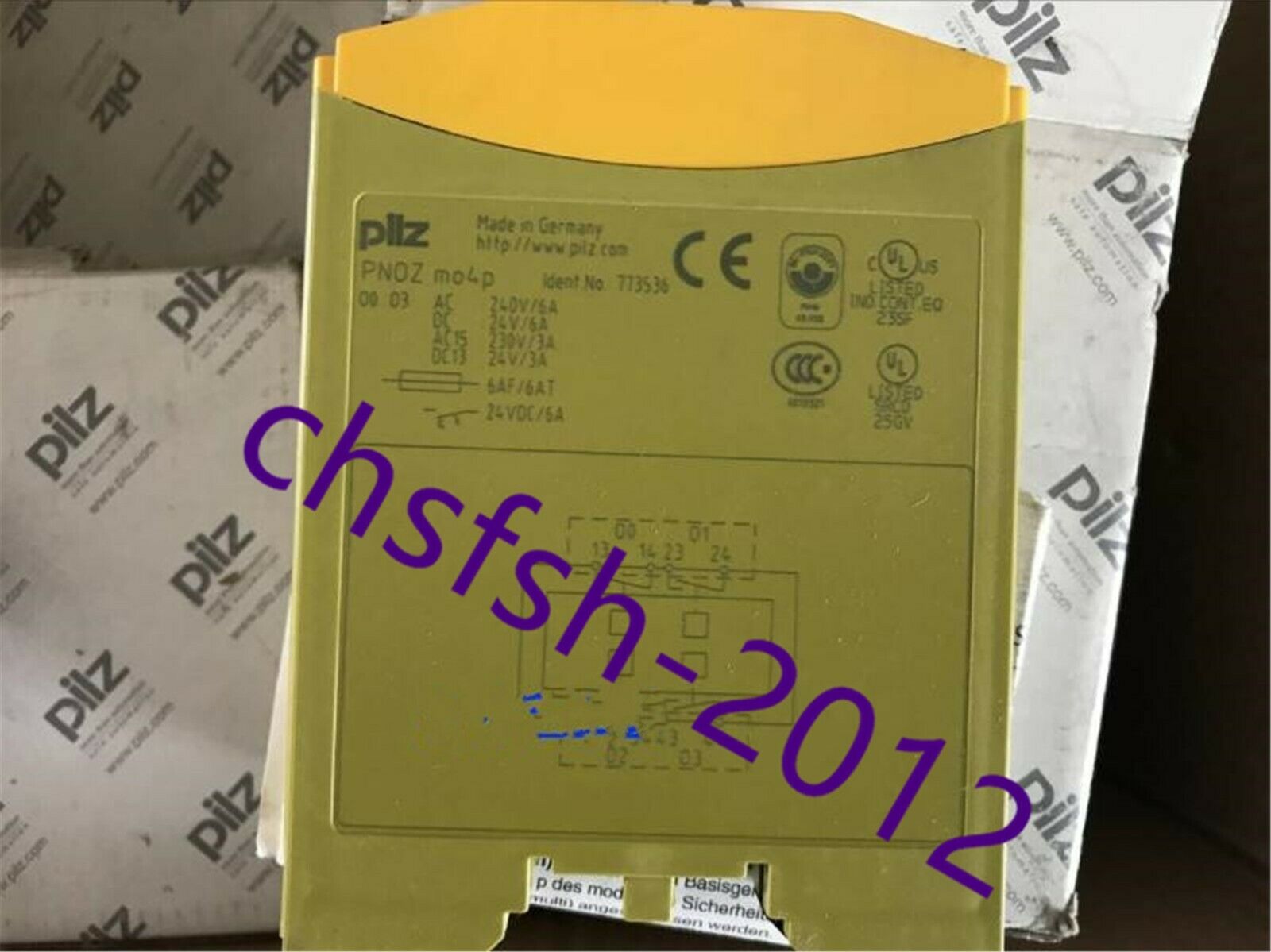 1 pcs New IN Box PILZ PNOZ mo4p 773536 safety relay